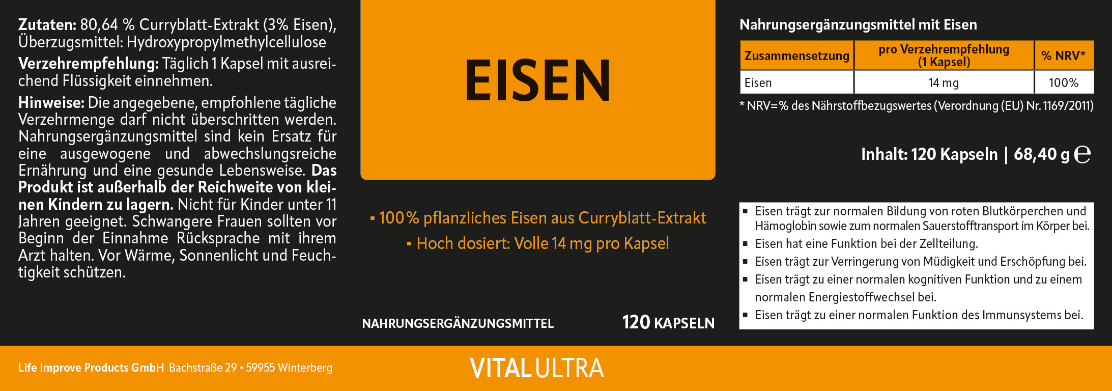 Produktabbildung oder Infografik