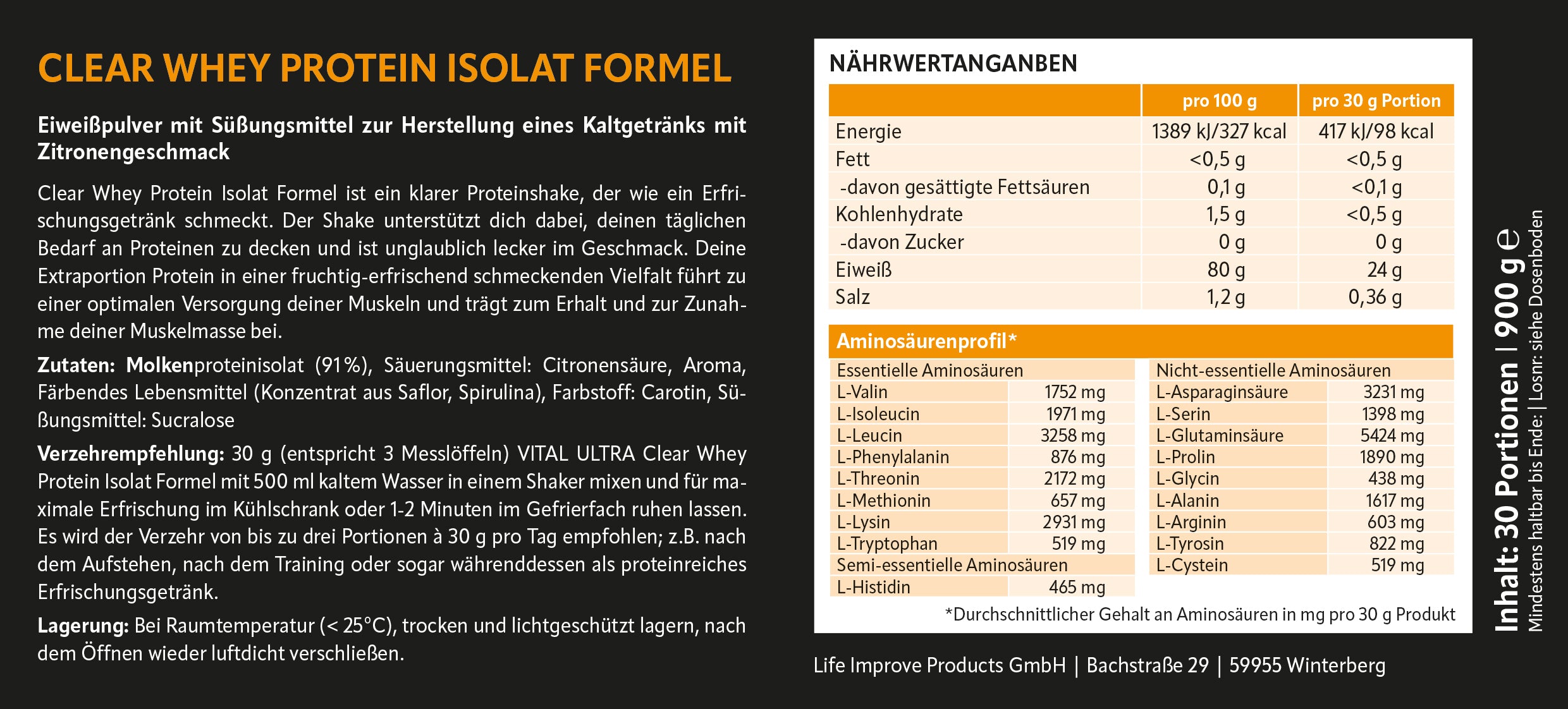 Produktabbildung oder Infografik