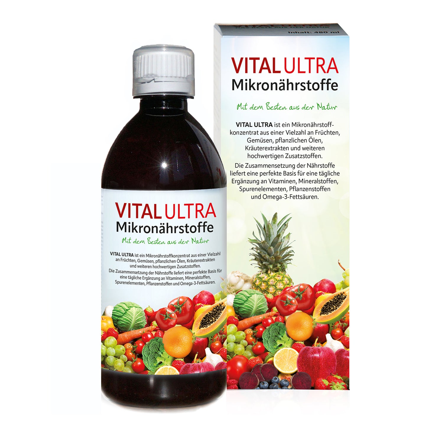Vital Ultra Mikronährstoffkonzentrat inkl. Faltschachtel