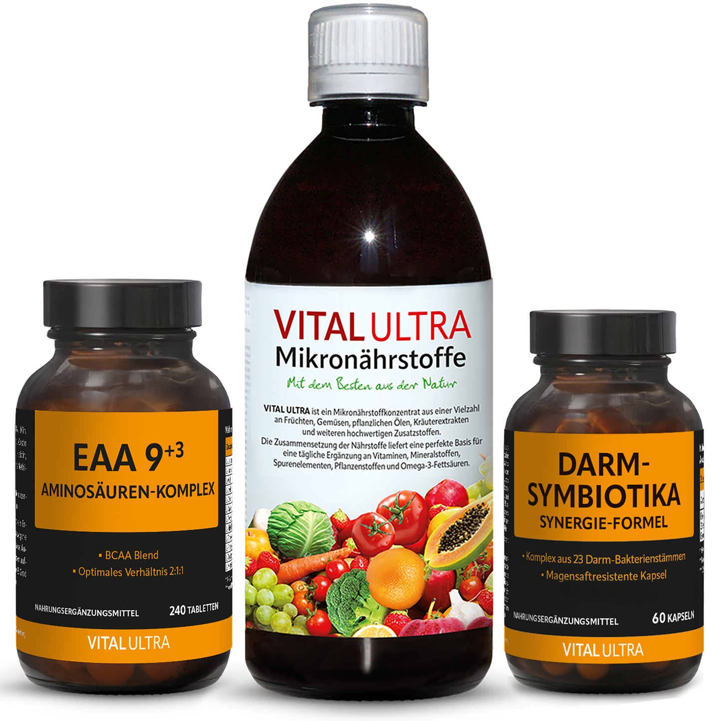Vital Ultra, Darm Symbiotika & EAA 9+³
