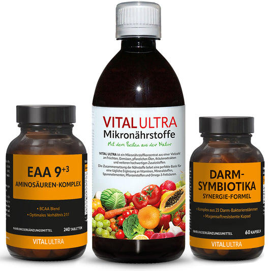 Vital Ultra, Darm Symbiotika & EAA 9+³
