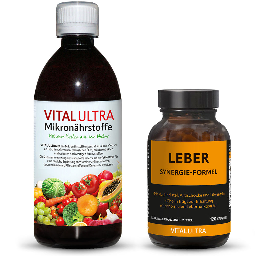 Vital Ultra Mikronährstoffe + Leber Synergie-Formel